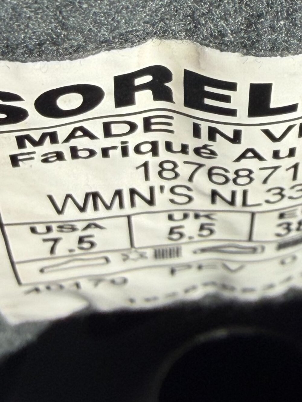 WOMEN'S SOREL SIZE 7.5 WATERPROOF BOOTIES - Picture 16 of 16
